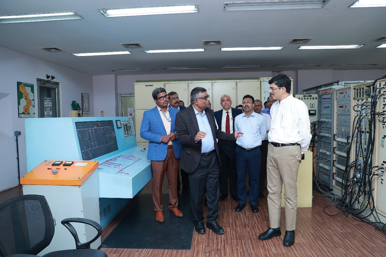 Visit of Shri Pankaj Agarwal, I.A.S, Secretary (Ministry of Power) and Shri Mahabir Prasad, I.R.A.S, Joint Secretary & Financial Adviser (Ministry of Power) to CPRI, Bengaluru on 22nd May 2025