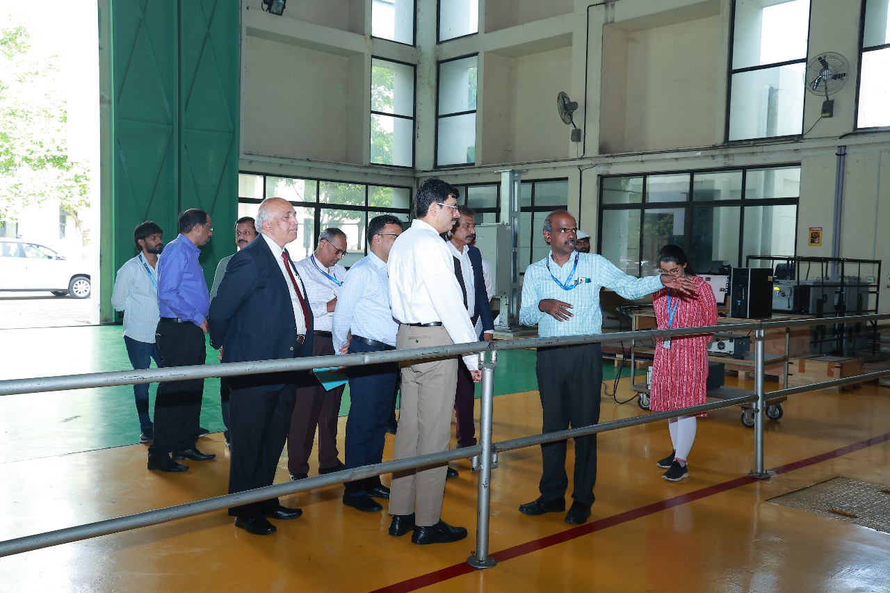 Visit of Shri Pankaj Agarwal, I.A.S, Secretary (Ministry of Power) and Shri Mahabir Prasad, I.R.A.S, Joint Secretary & Financial Adviser (Ministry of Power) to CPRI, Bengaluru on 22nd May 2025
