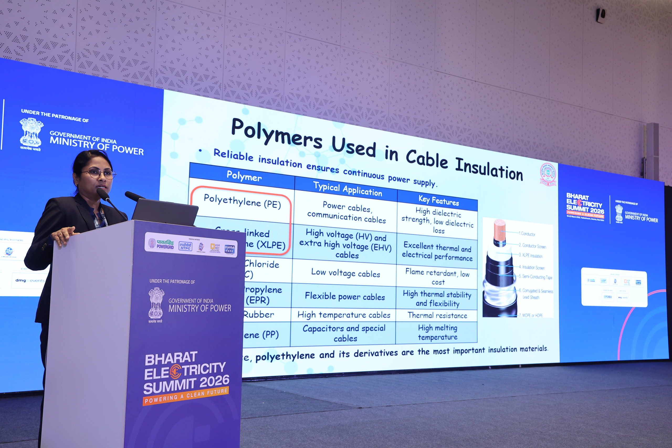 13वां अंतर्राष्ट्रीय सम्मेलन केबलटेक 2026, 21 मार्च 2026 को भारत इलेक्ट्रिसिटी समिट के एक भाग के रूप में, यशोभूमि, द्वारका, नई दिल्ली में आयोजित किया गया।